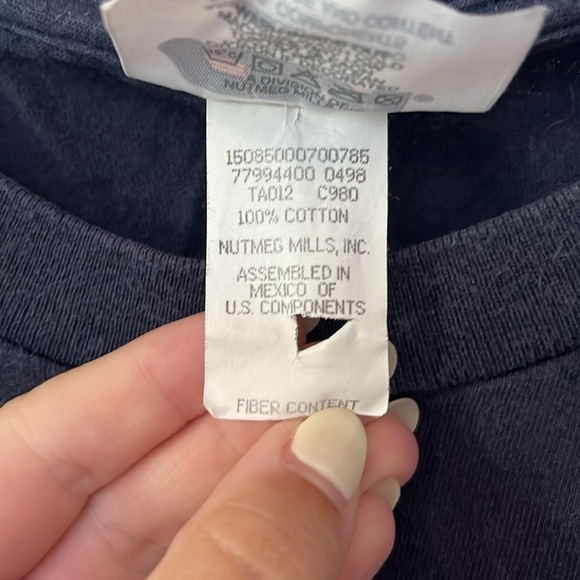 Yankees World Series Champion New York 1998 Men Navy TShirt Vintage - Picture 4 of 5